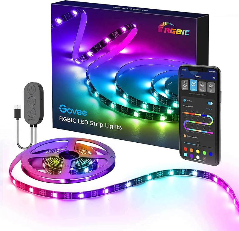 Govee RGB LED TV Backlights 46"-60" - إضاءة